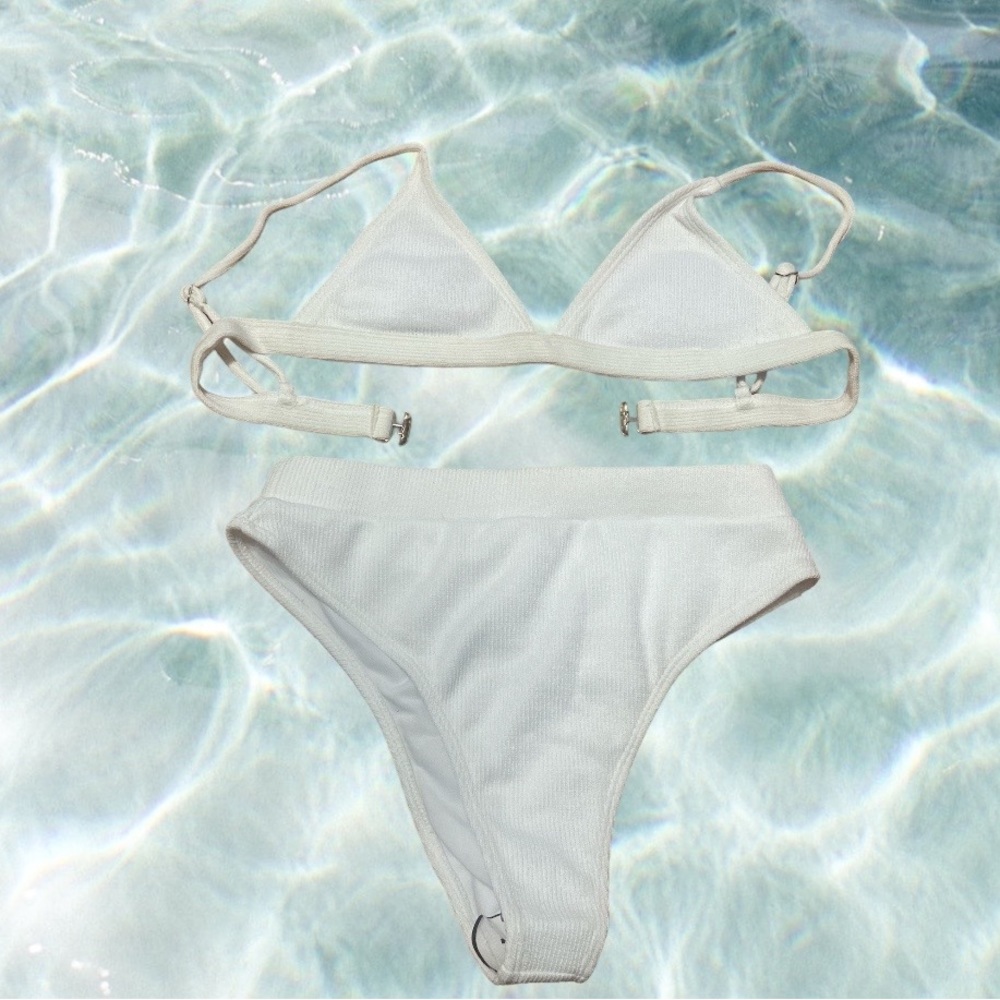 Brand New Shein White Bikini